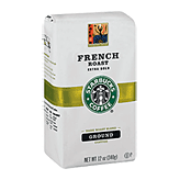 Starbucks French Roast intense & smoky, dark roast ground, 100% arabica coffee Left Picture